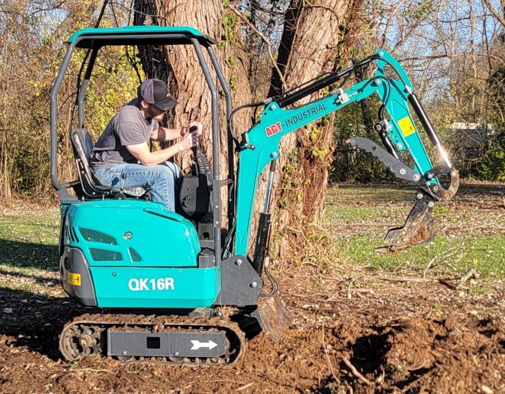 Dirt Shifters excavation crew working project in Fraziers Bottom, WV