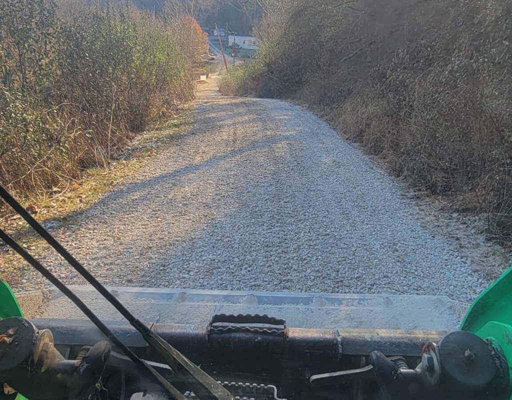 Gravel Driveway Repair services in Charleston, WV and Kanawha Valley.