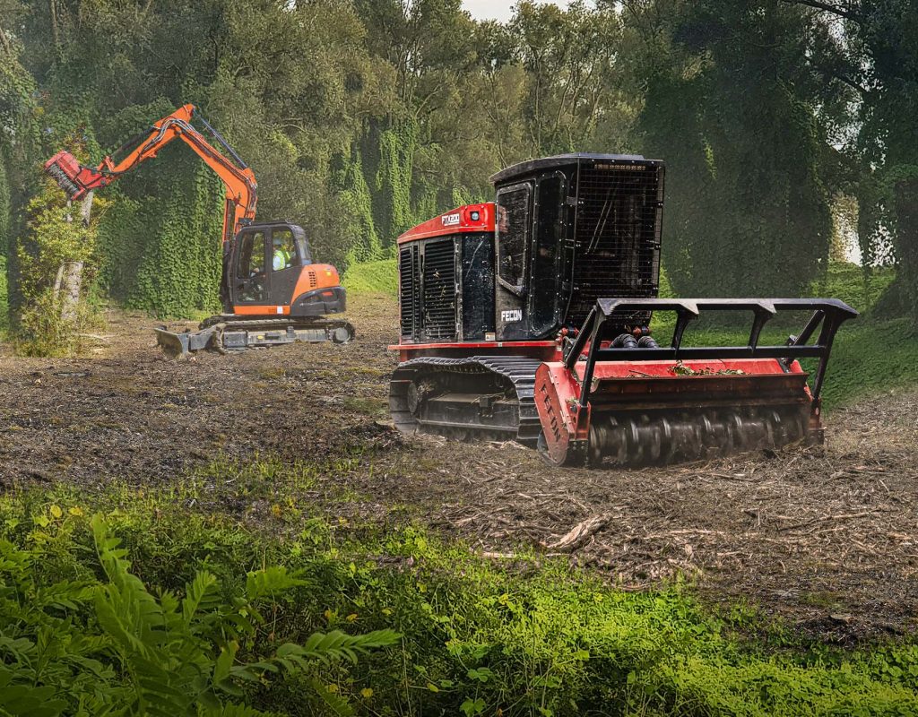 Excavator working on excavation site in Kanawha County
