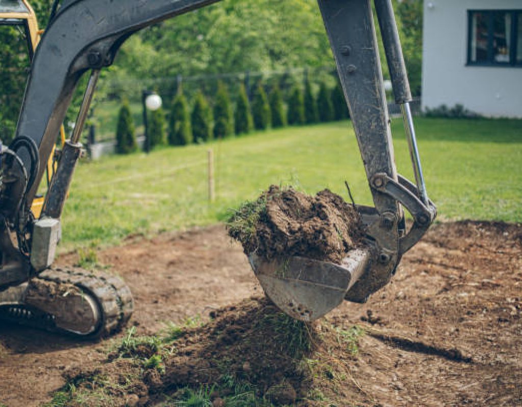 Heavy equipment excavation Hurricane WV for construction project